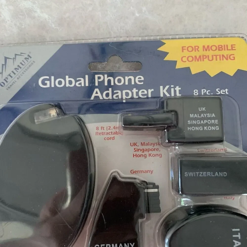 Optimum Global Phone Adapter Kit *New*
